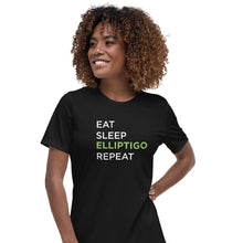 Load image into Gallery viewer, Eat, Sleep, ElliptiGO, Repeat, Women&#39;s T-Shirt
