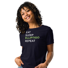 Load image into Gallery viewer, Eat, Sleep, ElliptiGO, Repeat, Women&#39;s T-Shirt