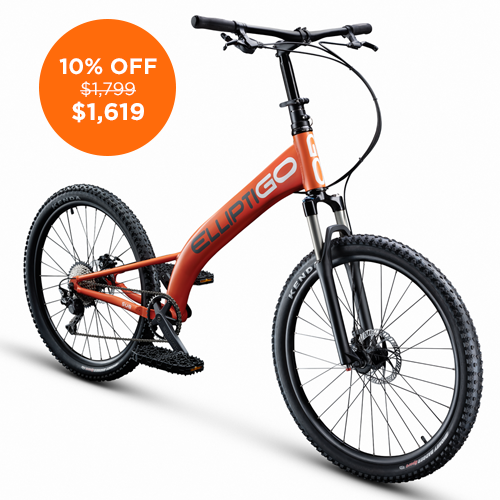 Elliptigo top standing bike